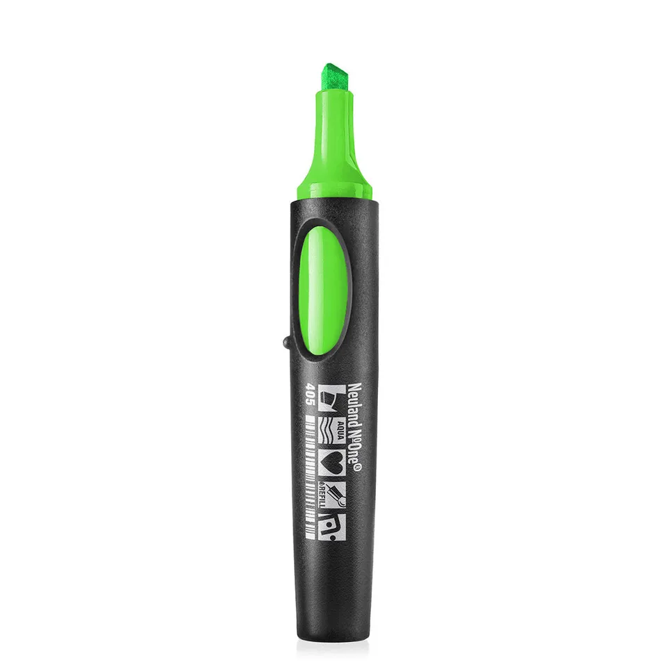 neuland-no-one-highlight-marker-keilspitze-2-6-mm-neonfarben image 1