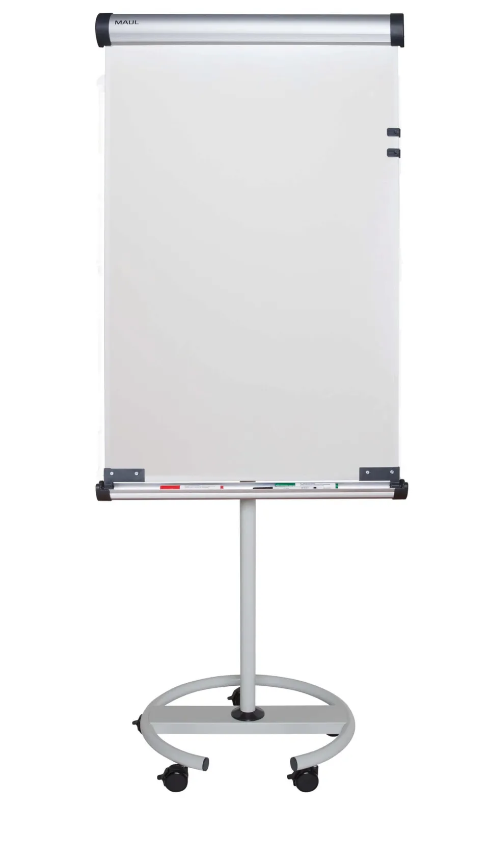 maul-maulsolid-flipchart-mobil-grau-flip2use-drehbar-66-x-97-cm image 1