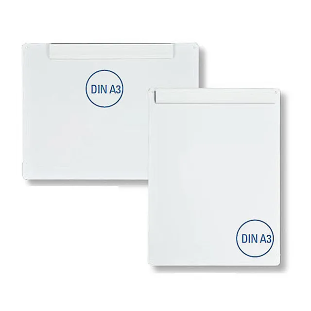ecobra-schreibplatte-a3-aus-polystyrol-klemme-lange-oder-kurze-seite image 1