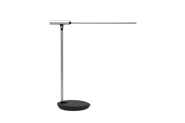 maul-maulrubia-led-tischlampe-silber-dimmbar-mit-usb-warmwei-bis-tageslichtwei image 1