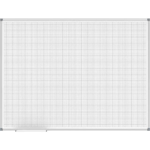 maulstandard-whiteboard-90-x-120-cm-wei-mit-alurahmen-und-rasterdruck image 1