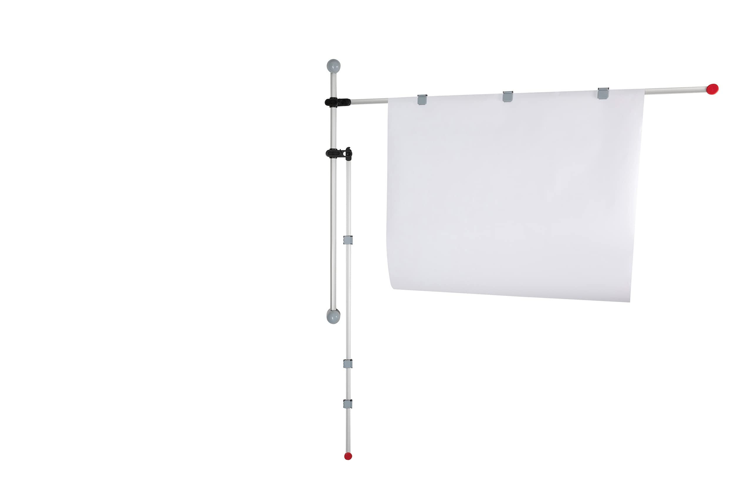 maul-planhalter-a0-mobil-silber-h-henverstellbar-mit-rollen image 7