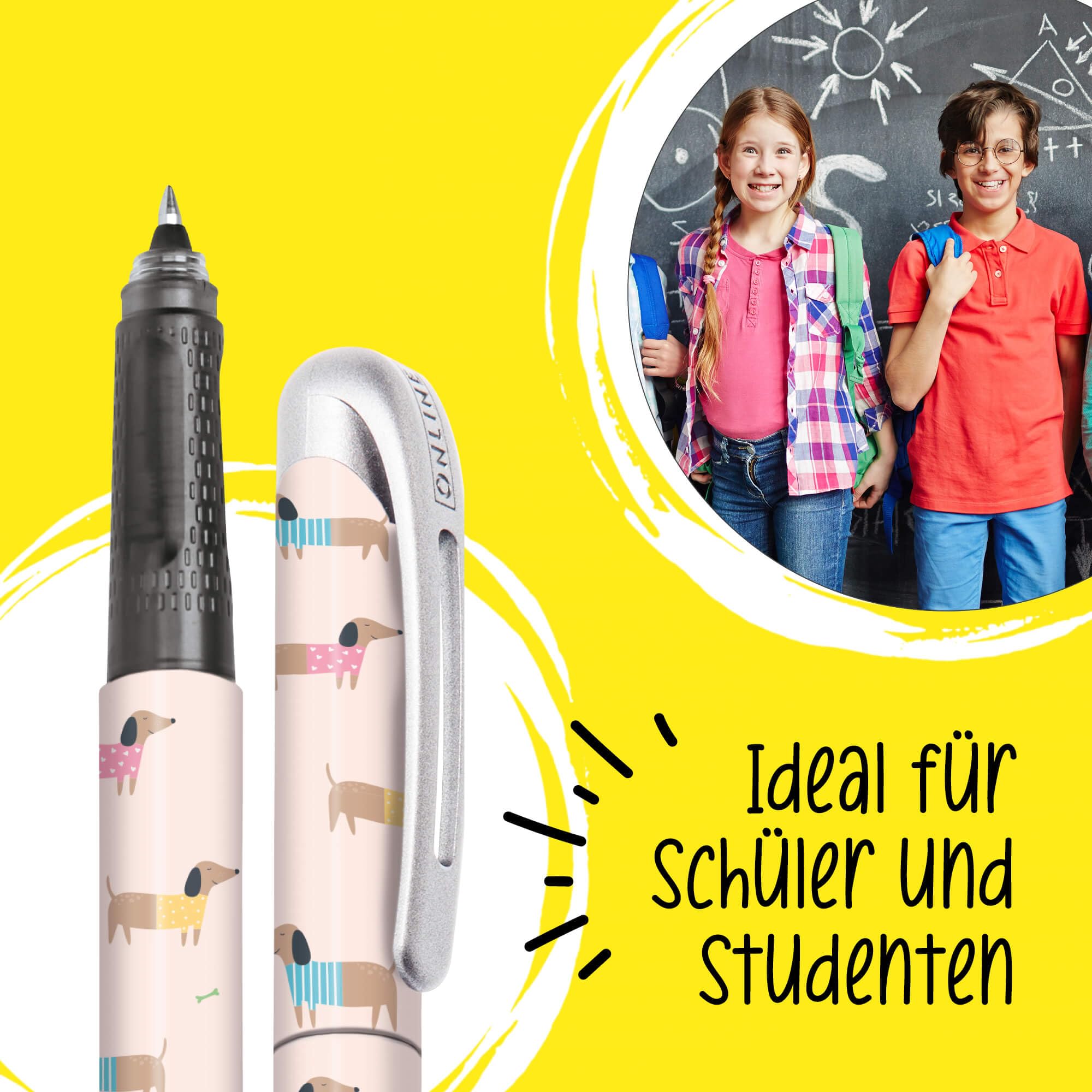 online-college-tintenroller-dackel-f-r-rechts-und-linksh-nder-0-5-mm image 4