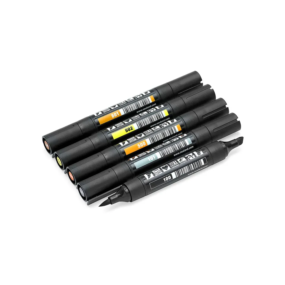 neuland-twinone-5er-set-honey-bee-keil-und-pinselspitze image 1