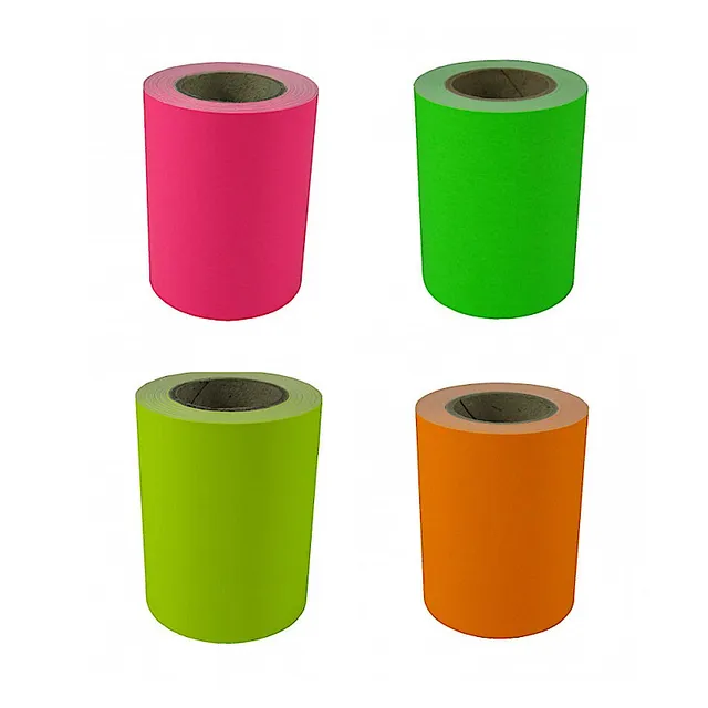 ecobra-creatape-neon-haftnotizrolle-60-mm-x-12-m-beschreibbar image 1