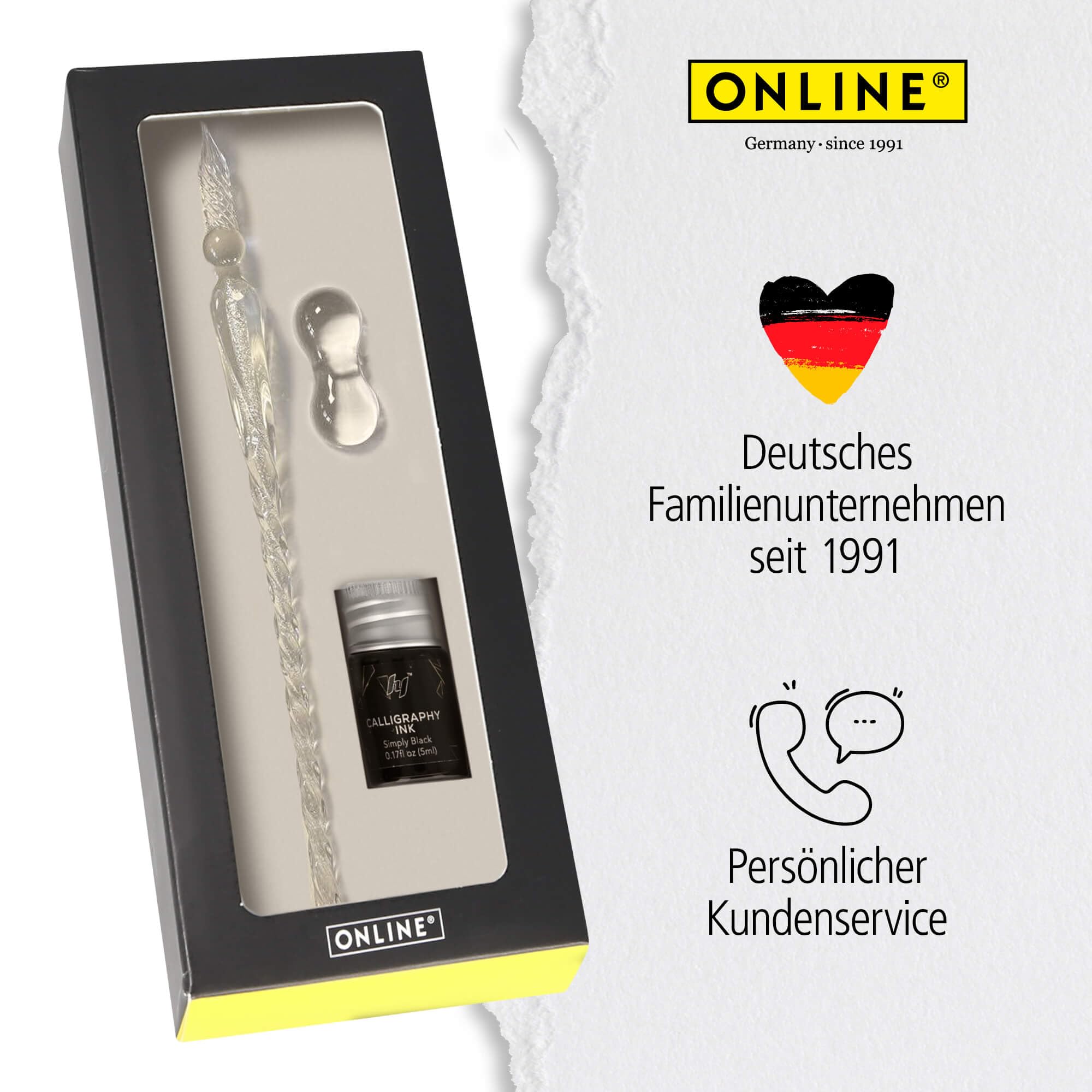online-crystal-pen-glas-dip-pen-set-mit-tintenglas-schwarz-und-halter image 7