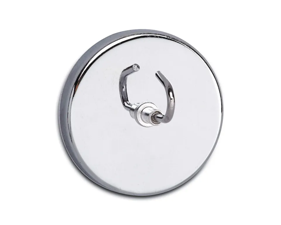 maul-maulpro-magnethaken-rundmagnet-silber-9-kg-haftkraft image 1