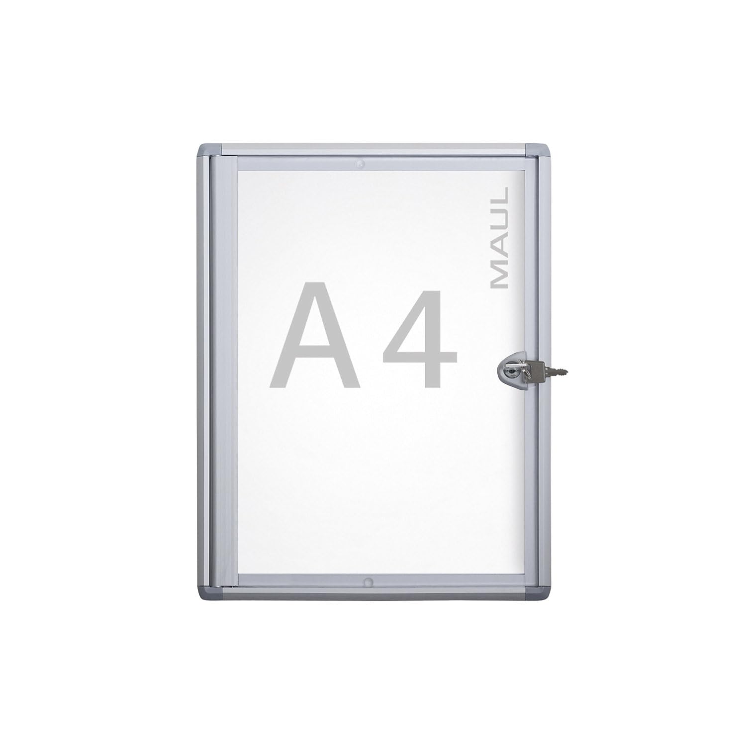 maul-extraslim-schaukasten-2xa4-silber-abschlie-bar image 5