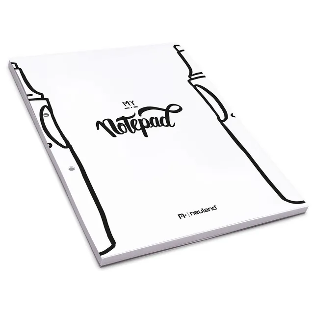 neuland-mynotepad-notizblock-din-a4-punktraster-50-blatt image 1