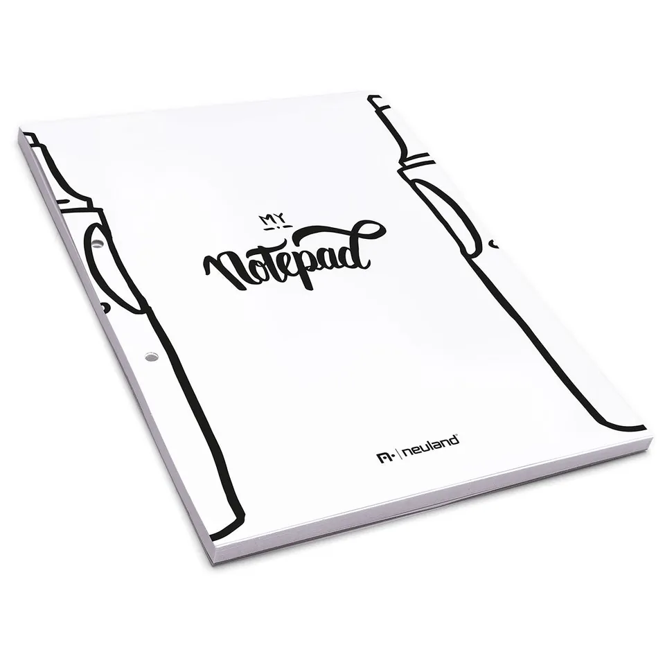 neuland-mynotepad-notizblock-din-a4-punktraster-50-blatt image 1