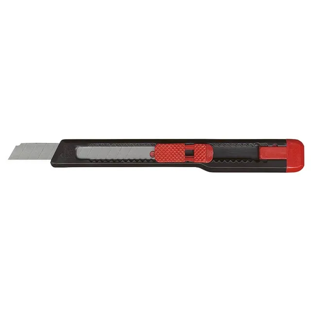 ecobra-cutter-9-mm-mit-einhand-klingenarretierung-und-clip image 1