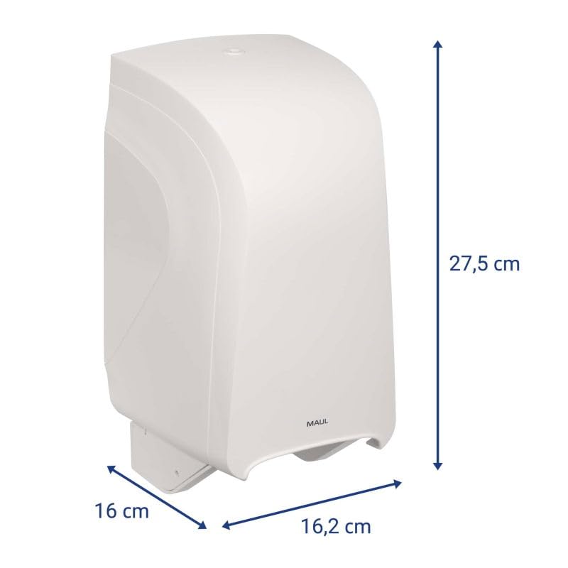 maul-toilettenpapierspender-maulcare-wei-2-rollen-abschlie-bar image 2