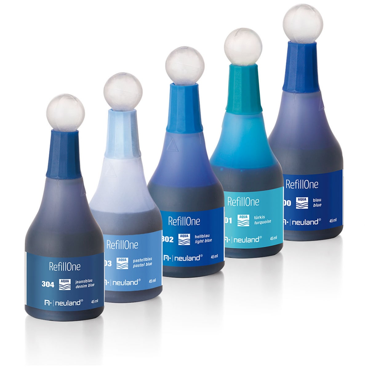 neuland-refillone-nachf-lltinte-wasserbasis-5er-farbset-45-ml image 5