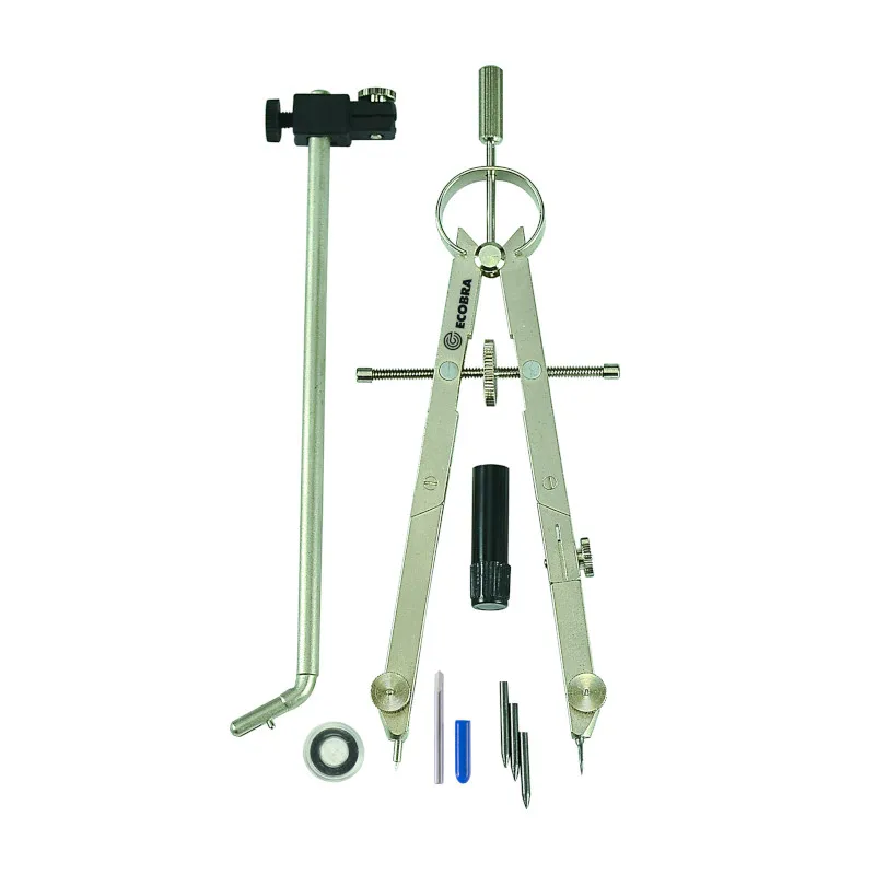 ecobra-master-schneidezirkel-kreisschneider-mit-mitteltrieb-messing image 1