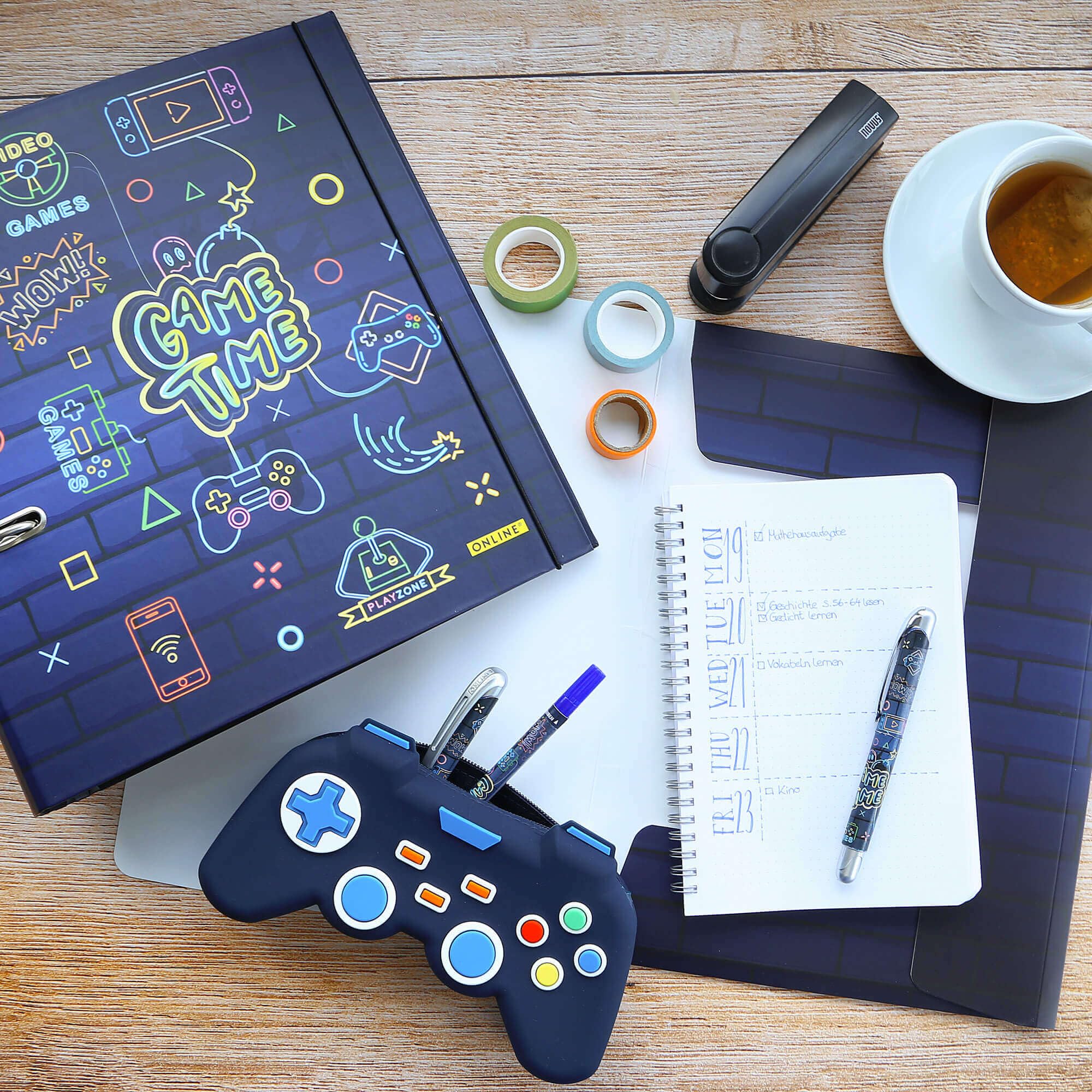 online-sammelmappe-college-gaming-din-a4-mit-gummizug image 5