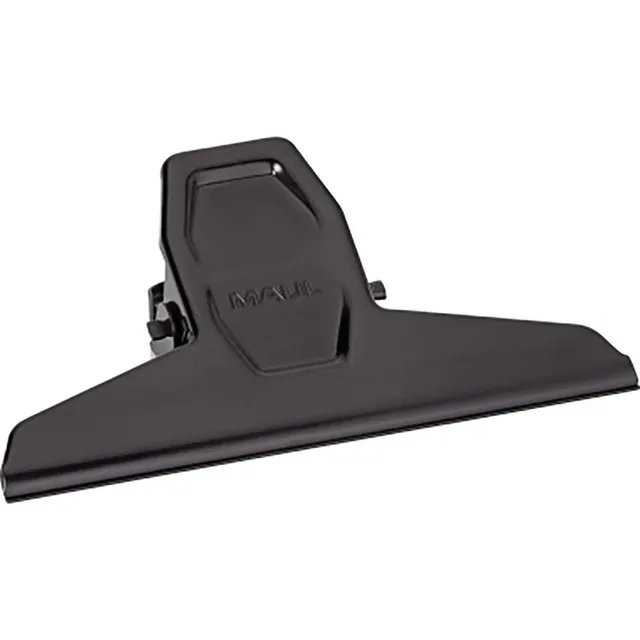 maulpro-papierklemmer-metallclip-125-mm-schwarz-f-r-300-blatt image 1