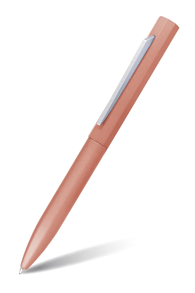 online-octopen-kugelschreiber-metall-rosegold-g2-mine-blau image 1