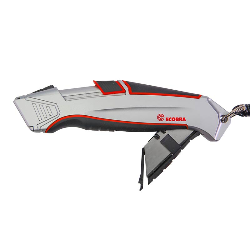 ecobra-sicherheits-cutter-aluminium-mit-halter-und-trapezklinge image 6