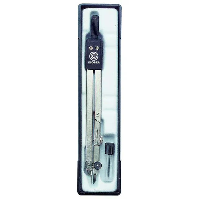 ecobra-schule-einsatz-zirkel-zink-druckguss-140-mm image 1