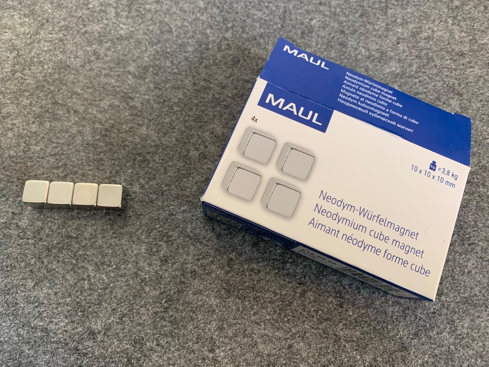 Kleine Würfel, riesen Kraft
