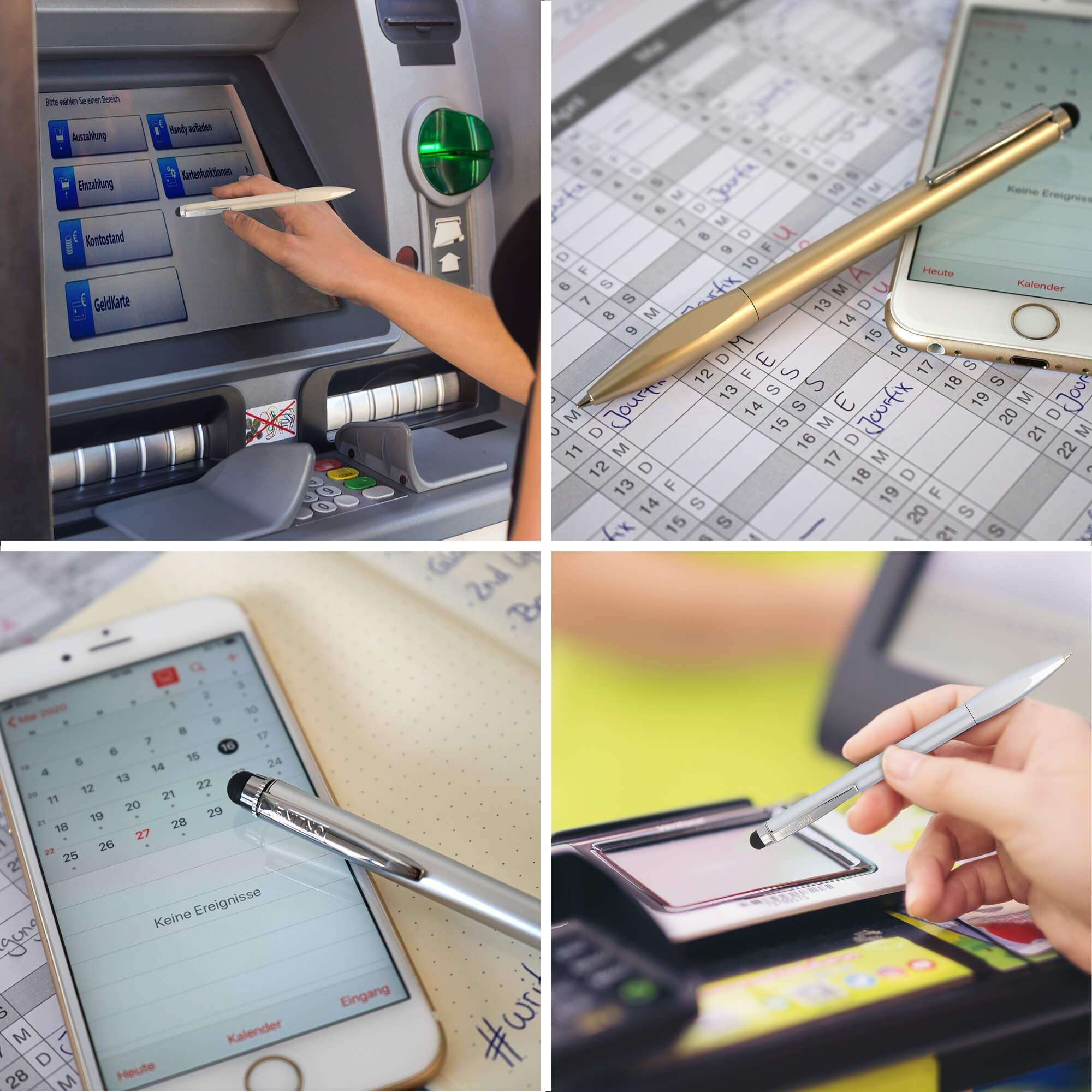 online-alu-stylus-kugelschreiber-rosegold-blau-m image 5