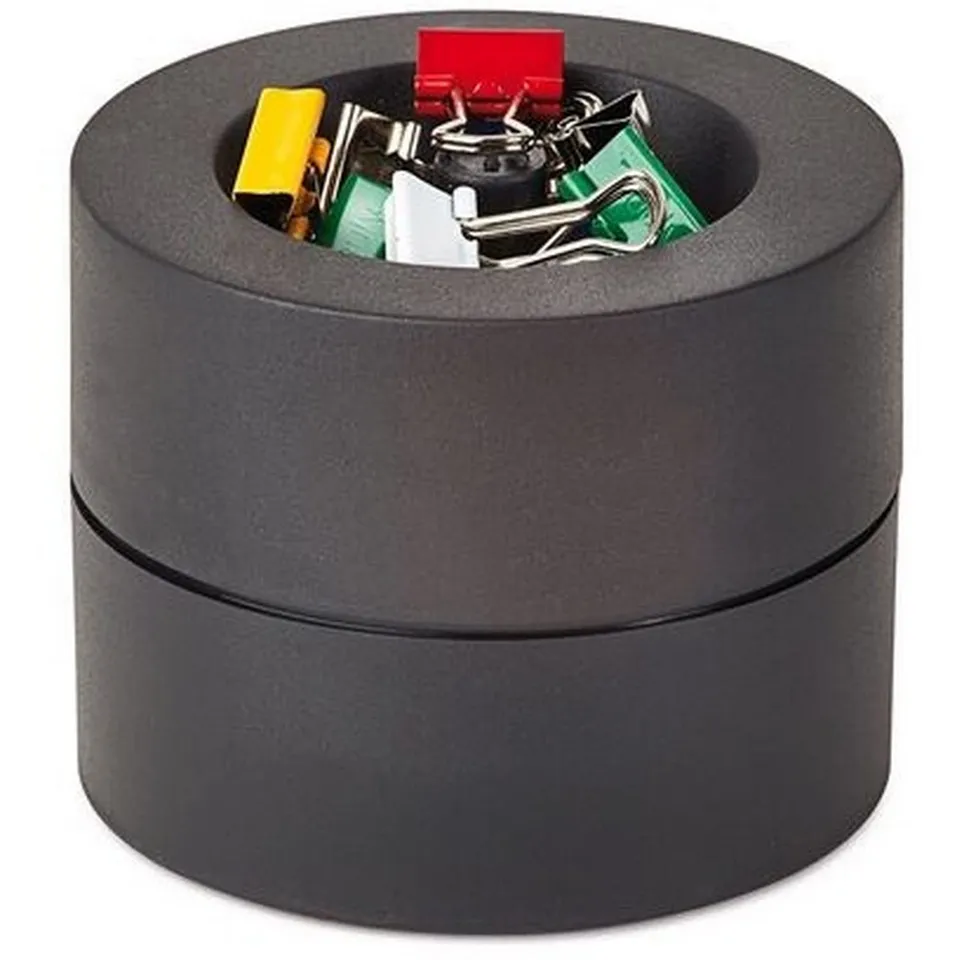 maul-klammernspender-mauly-maulpro-recycling-schwarz-inkl-12-klammern image 1
