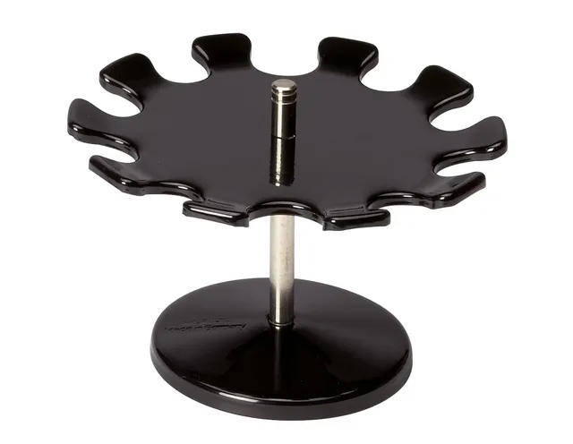 maul-maulstandard-stempeltr-ger-rund-schwarz-metall-360-grad image 1