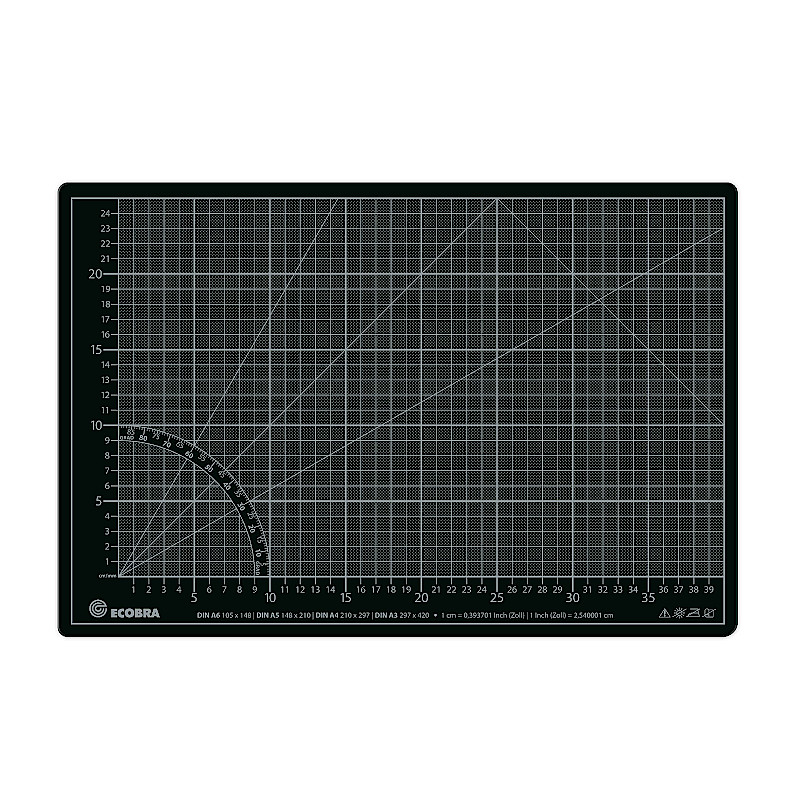 ecobra-profi-cutting-mat-schneidematte-3-mm-gr-n-schwarz image 5