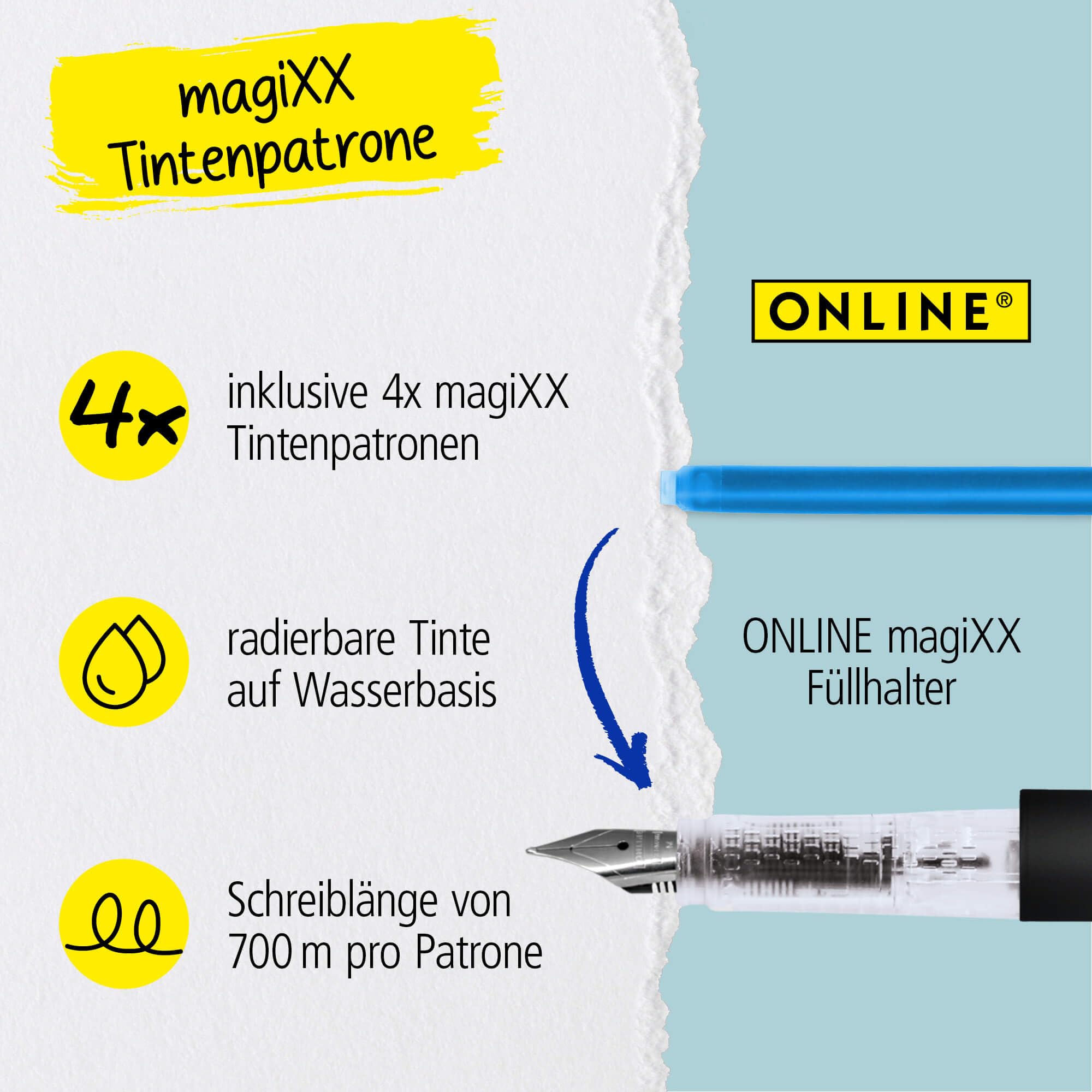 online-magixx-dark-shadow-f-llhalter-radierbar-blau-inkl-4-patronen image 7