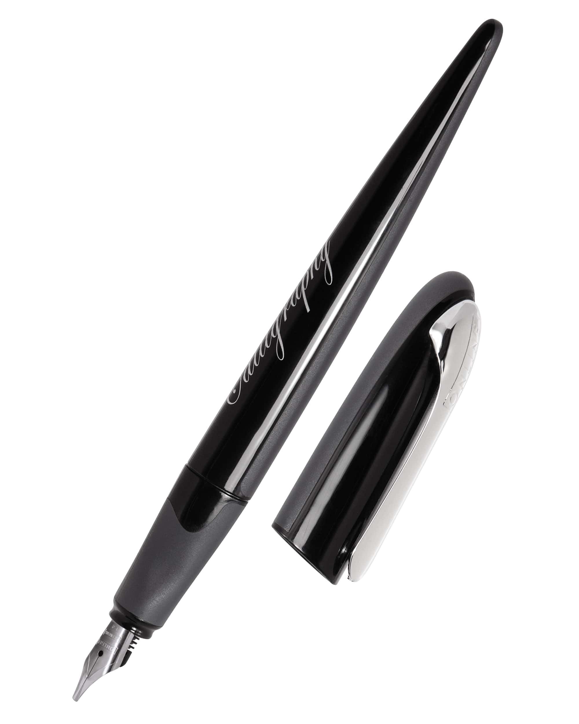 online-air-kalligrafie-f-ller-schwarz-1-4-mm-mit-kombipatrone-blau image 1