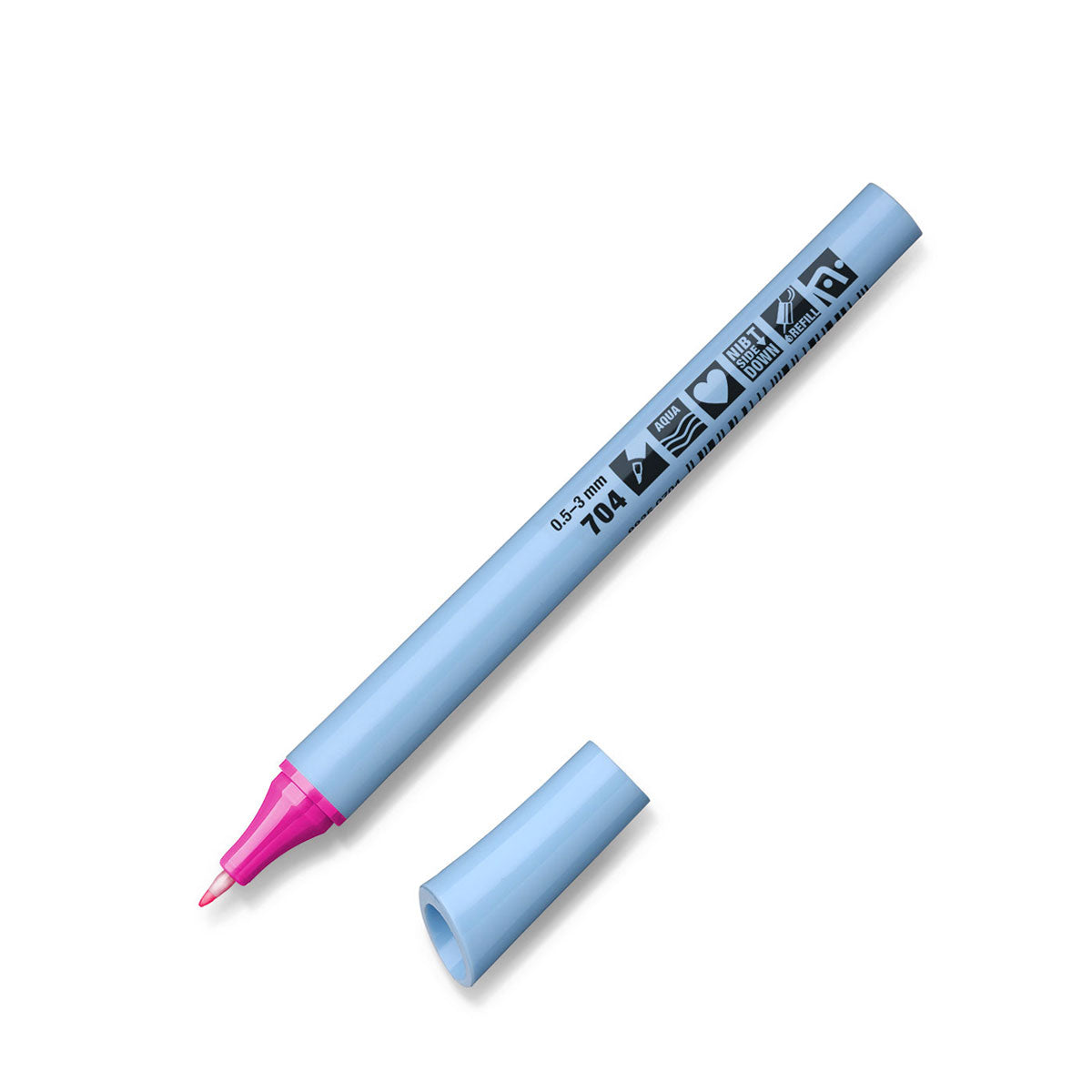 neuland-fineone-flex-faserspitze-0-5-3-mm-neonfarben image 3
