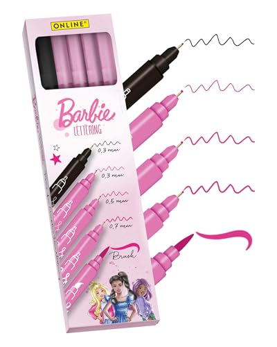 online-barbie-handlettering-set-5-teilig-calli-brush image 8