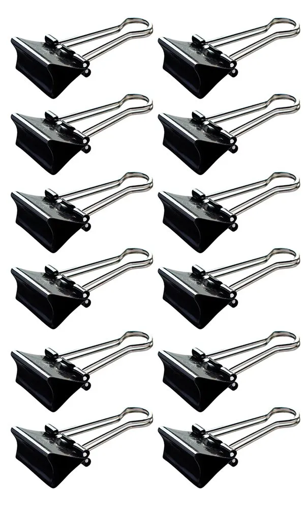maul-mauly-foldback-klemmer-schwarz-15-mm-12er-set image 1