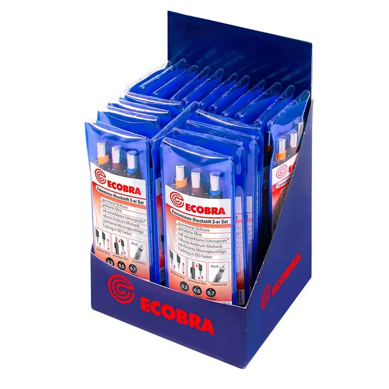 ecobra-feinminen-druckstift-3er-set-0-3-0-5-0-7-mm-display-20-sets image 1