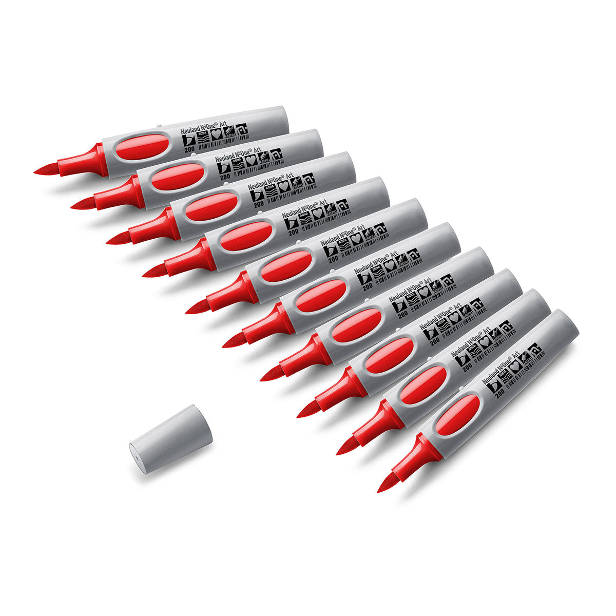 neuland-no-one-art-moderationsmarker-pinselspitze-0-5-7-mm-10er-uni-set image 4
