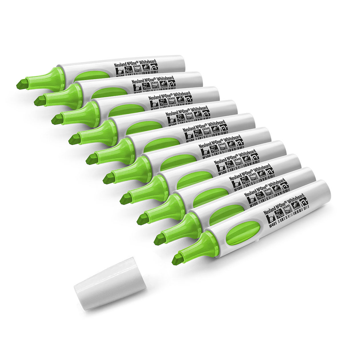 neuland-no-one-whiteboard-keilspitze-2-6-mm-10er-set image 2