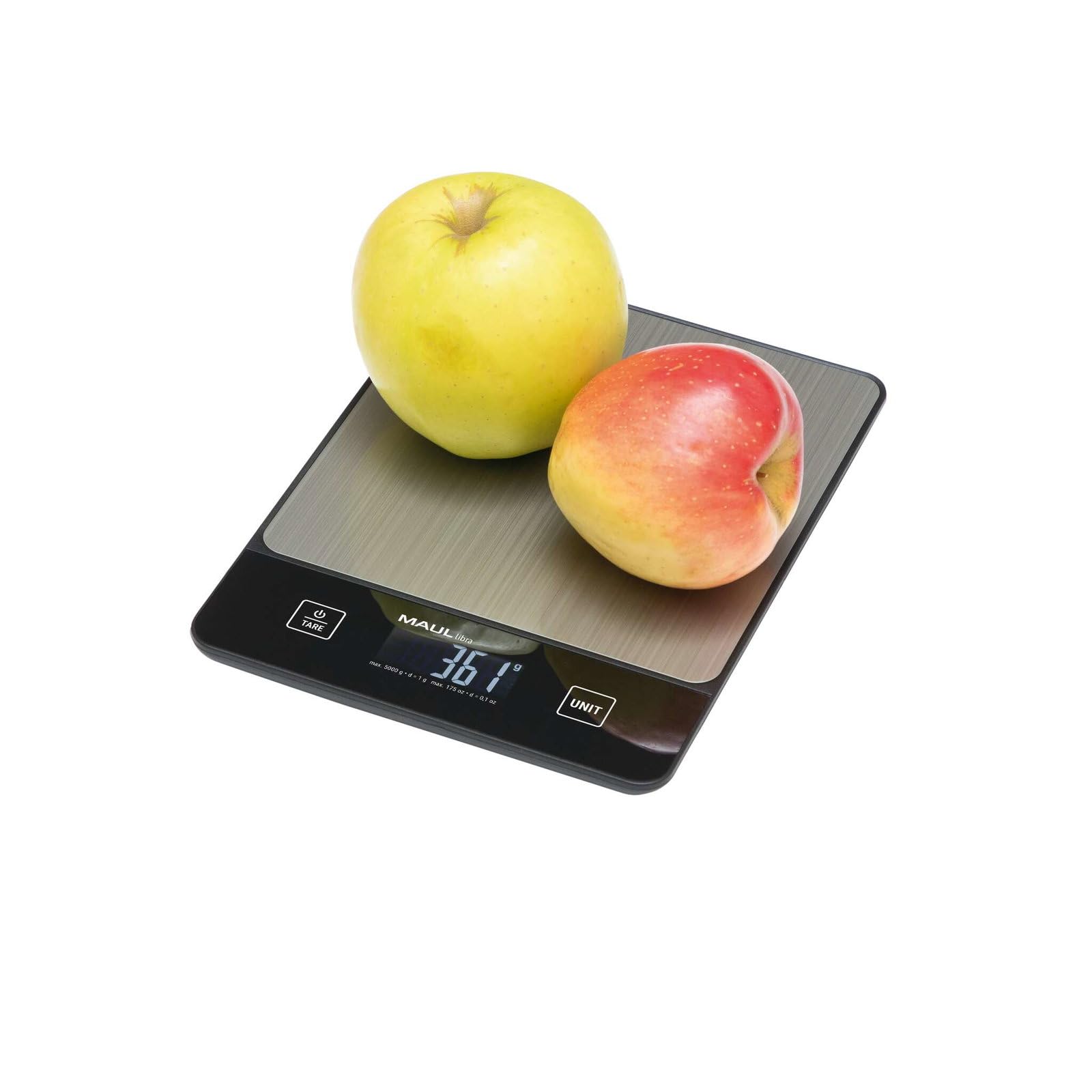 maul-maullibra-digitale-briefwaage-5-kg-schwarz-silber-kompakt image 4