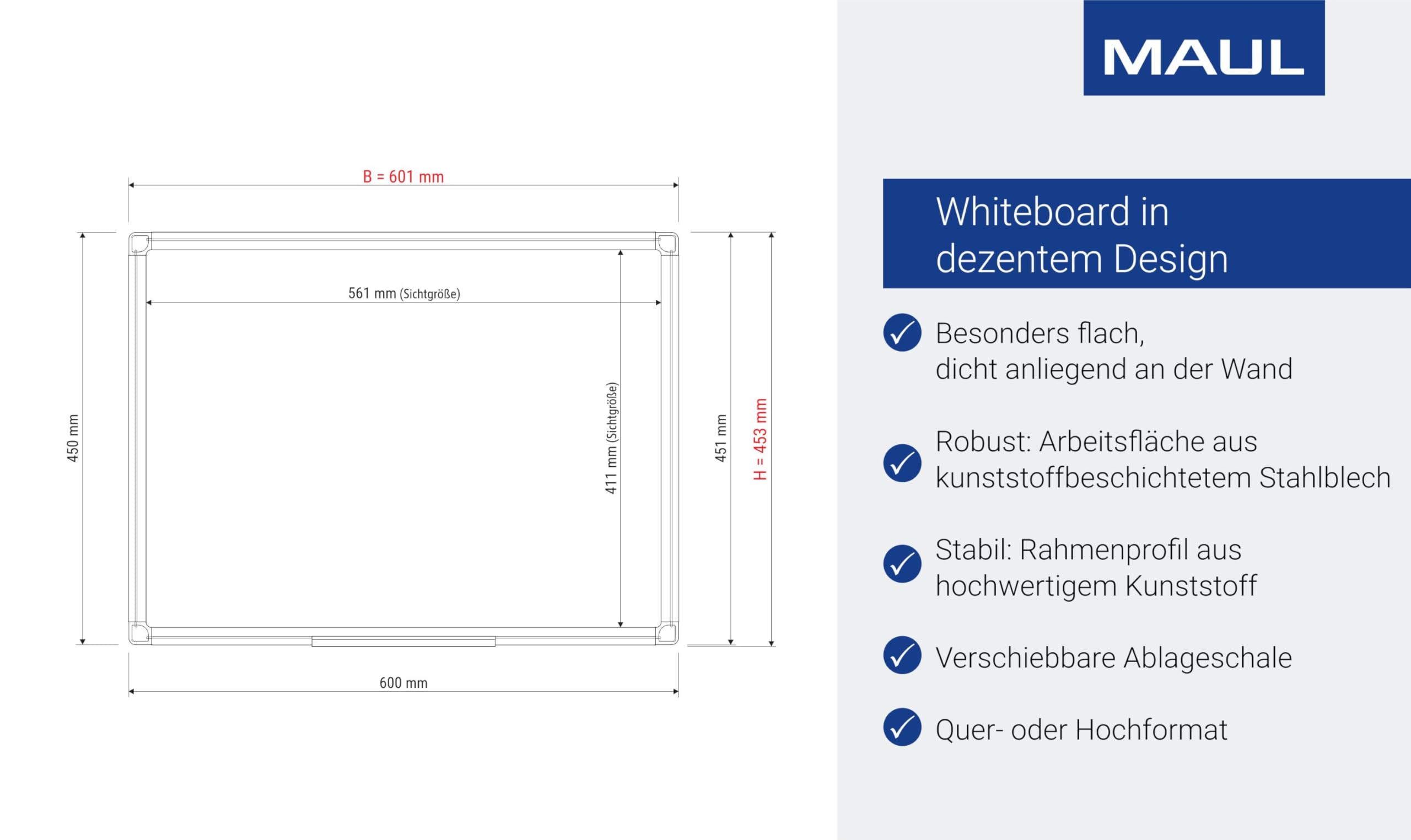 maul-whiteboard-maulprimo-45x60-cm-wei-magnethaftend image 3