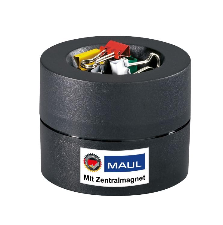maul-klammernspender-mauly-maulpro-recycling-schwarz-inkl-12-klammern image 4