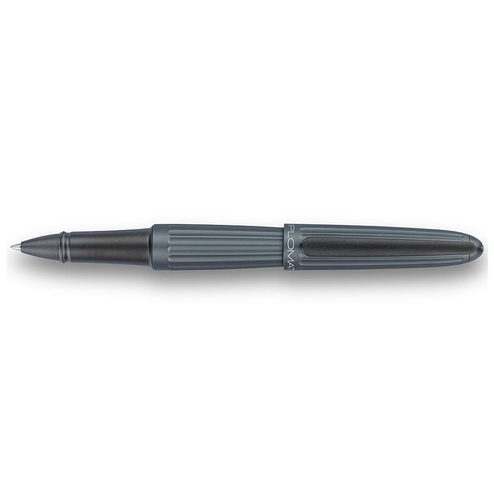 diplomat-aero-tintenroller-blau-aluminium-drehmechanik-etui image 8