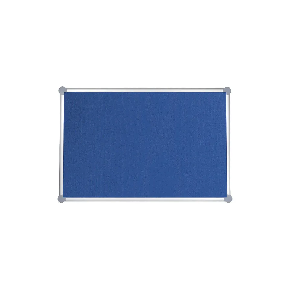 maul-pinnwand-maulpro-blau-textil-100x150-cm-alurahmen image 1