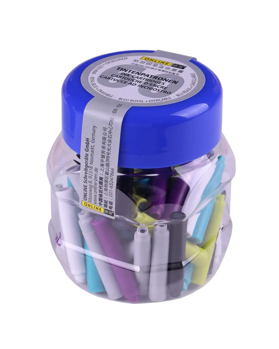 online-standard-tintenpatronen-k-nigsblau-60-st-ck-f-r-f-ller-und-rollerball image 1