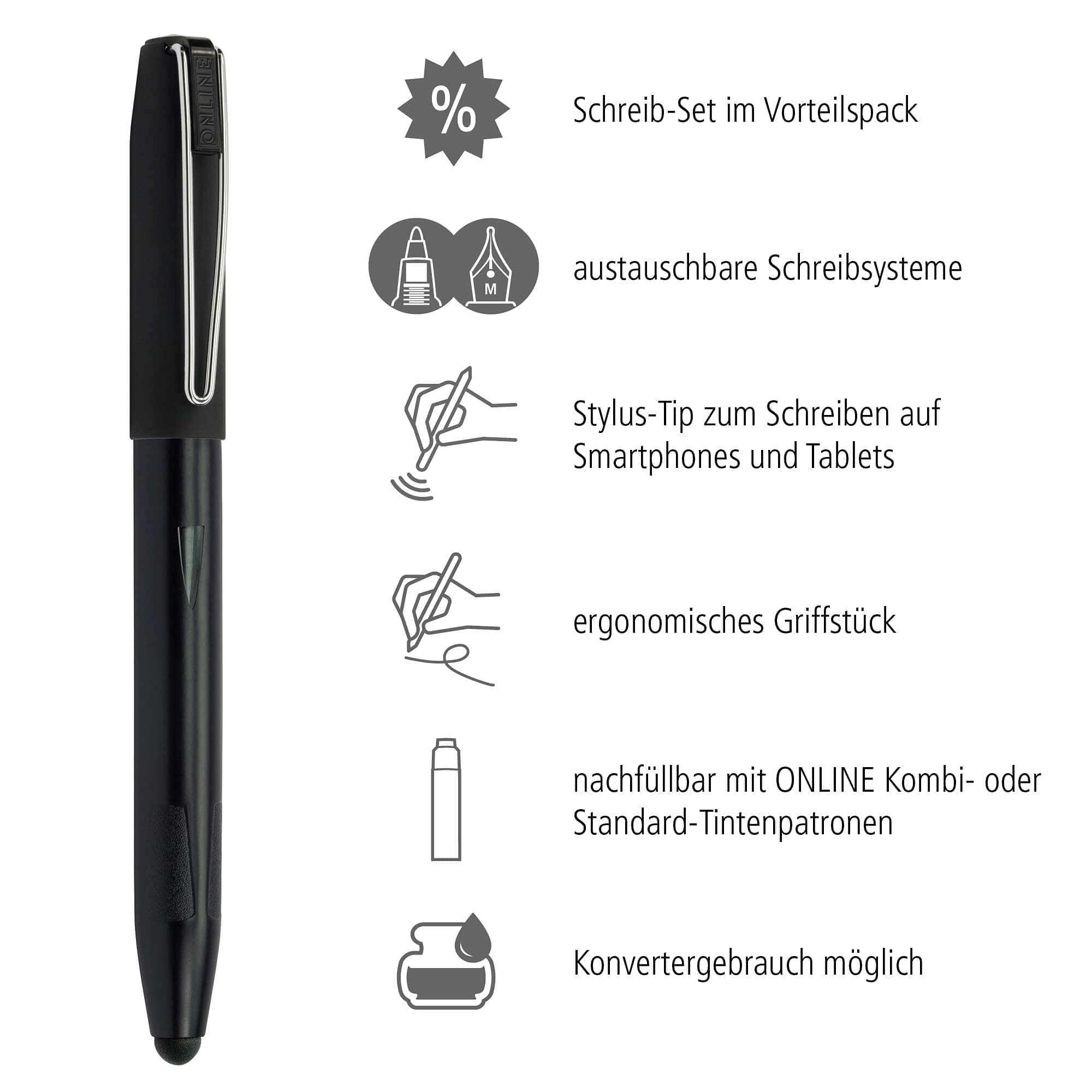 online-switch-plus-f-ller-rollerball-set-schwarz-mit-touchpen image 2