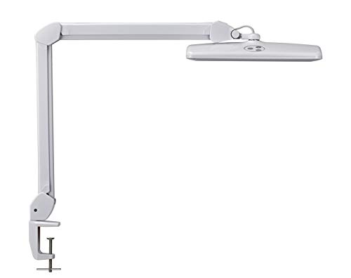 maul-maulintro-led-schreibtischlampe-wei-mit-klemmfu-und-doppelarm image 7