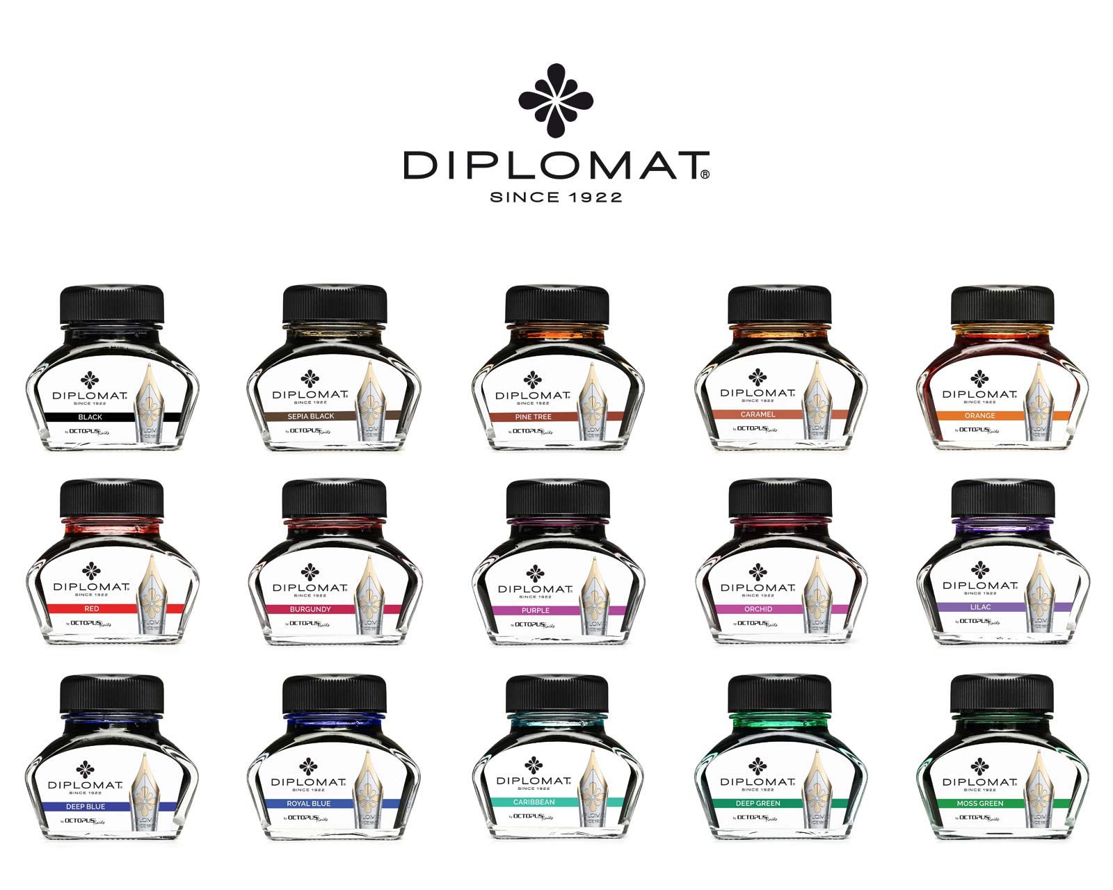 diplomat-tintenglas-30-ml-f-r-f-llhalter image 3