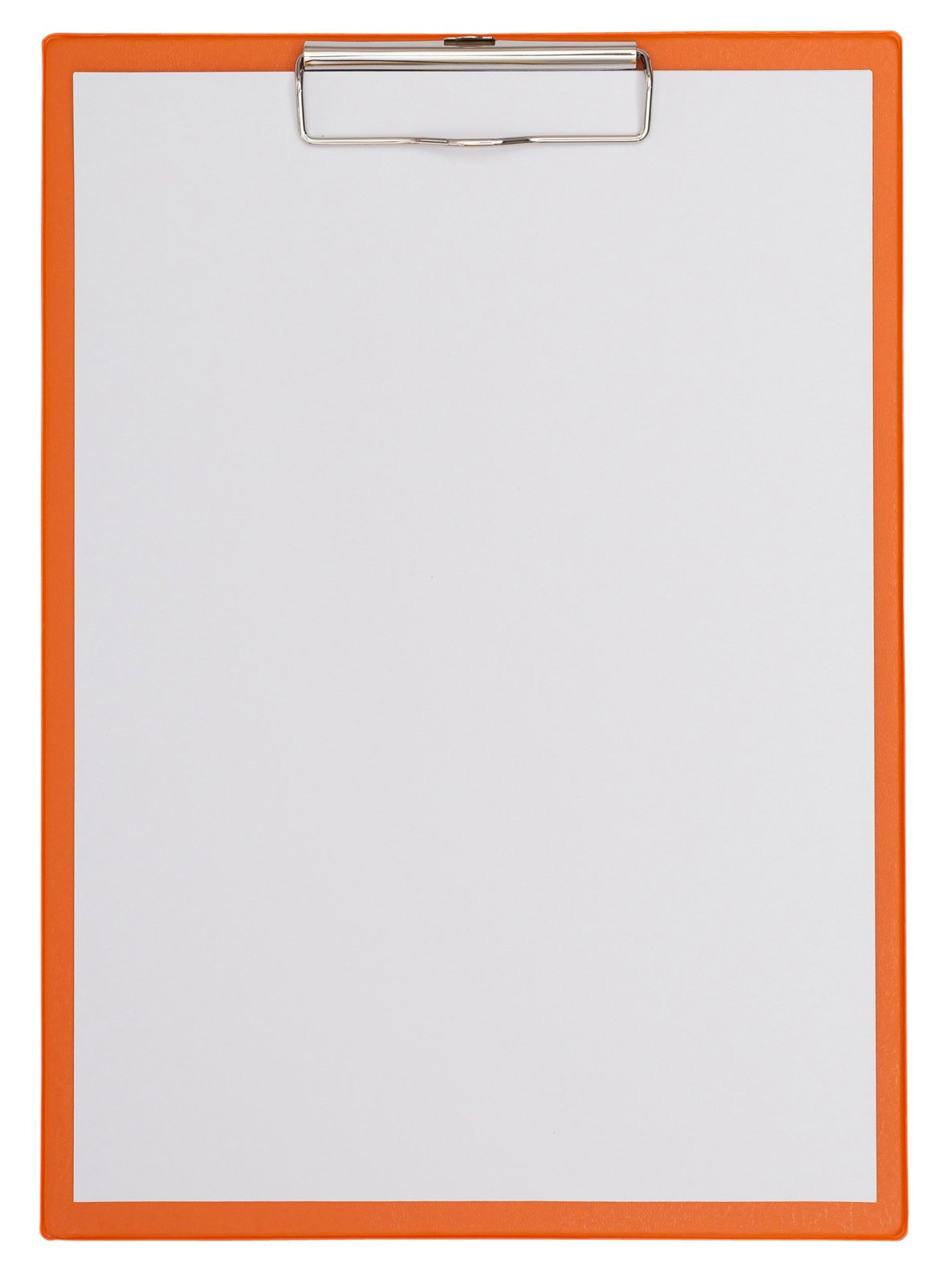 maul-klemmbrett-a4-orange-mit-b-gelklemme image 4