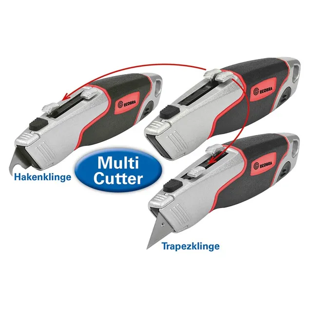 ecobra-multi-cutter-mit-haken-und-trapezklinge-inkl-4-ersatzklingen image 1