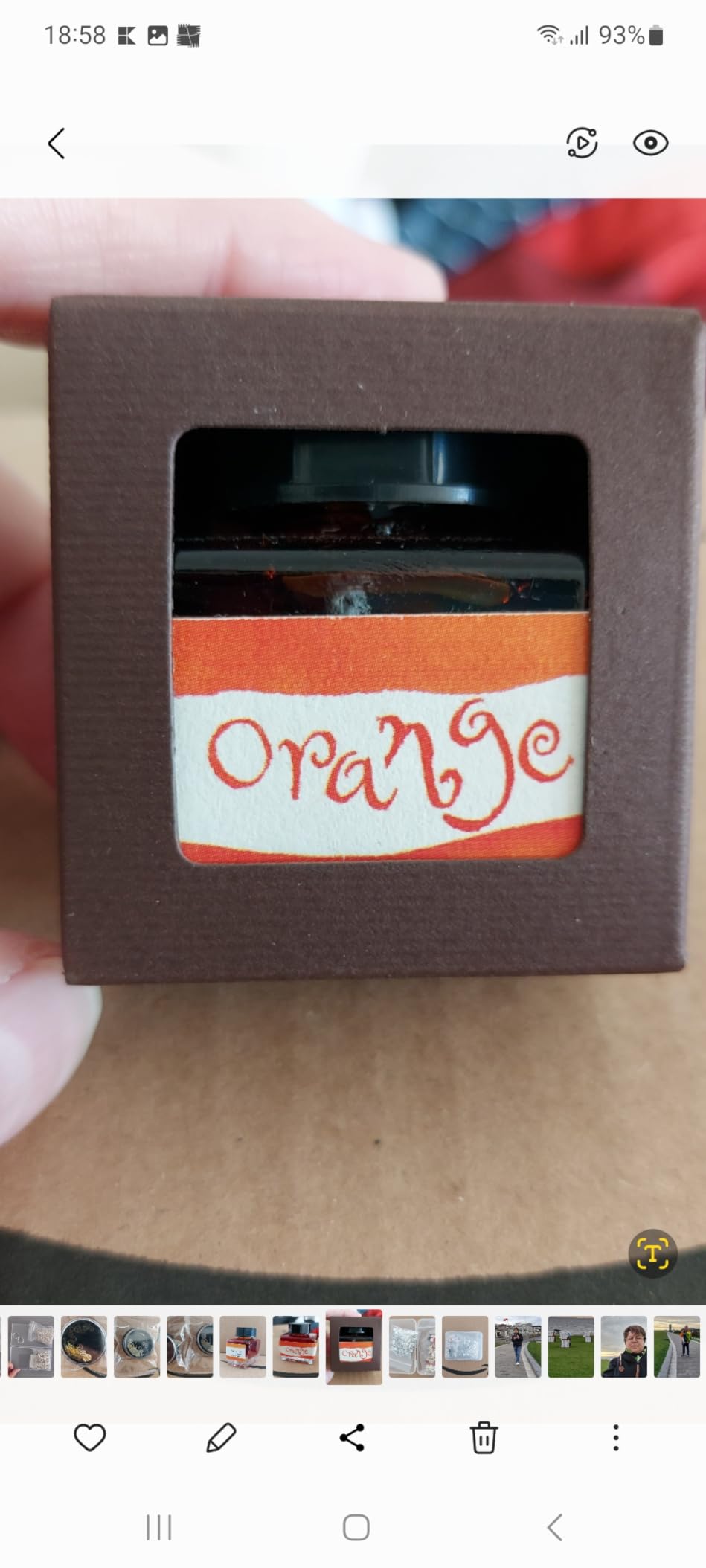 Schöne Farbe, sehr ergiebig