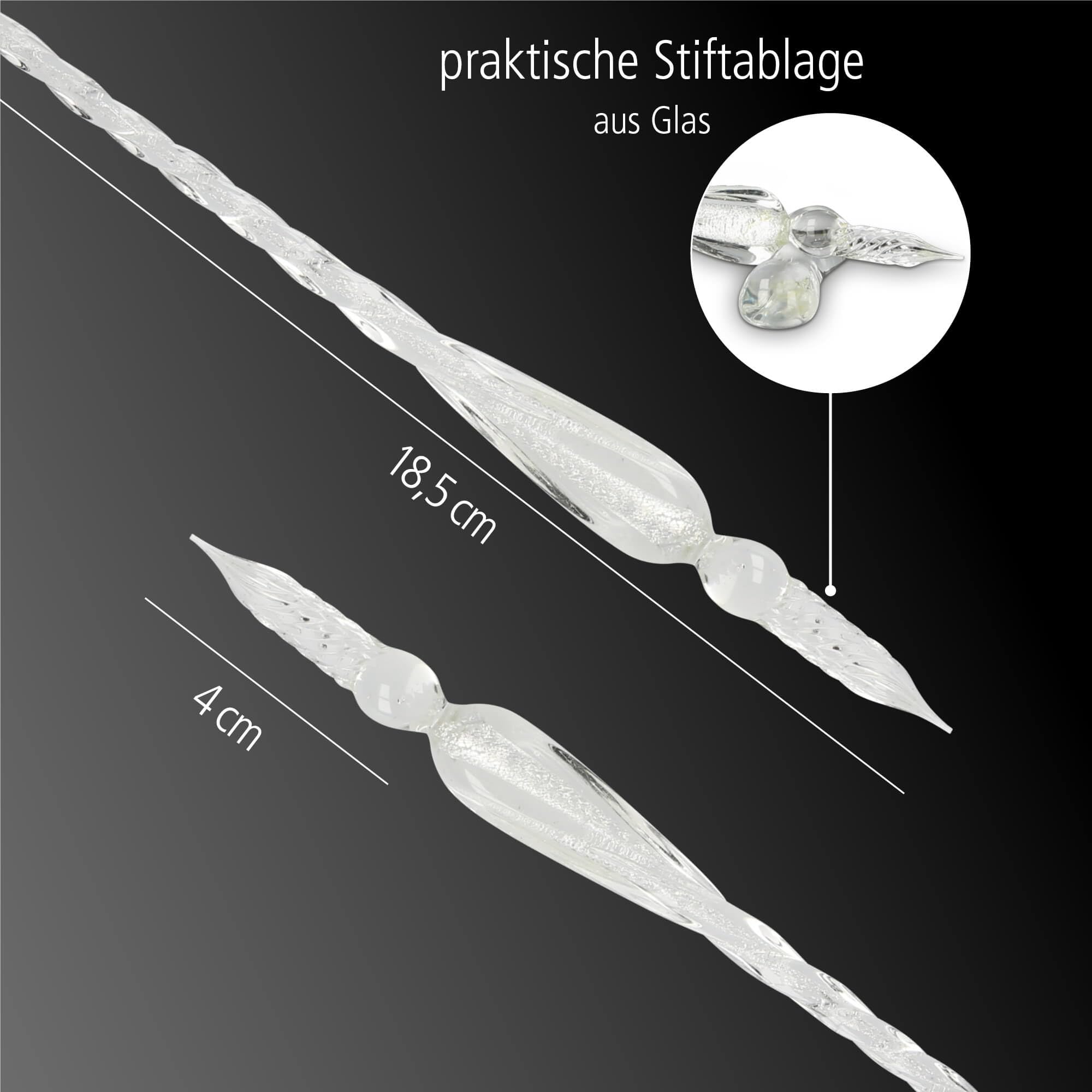 online-crystal-pen-glas-dip-pen-set-mit-tintenglas-schwarz-und-halter image 6
