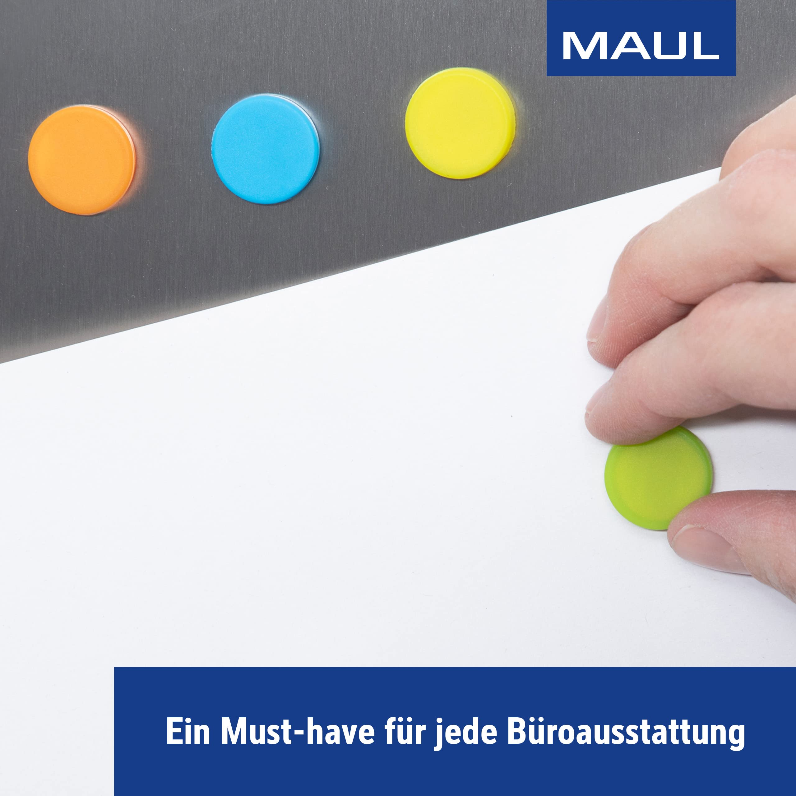 maul-silikonmagnete-rund-4er-set-grau-orange-hellgr-n-hellblau image 6